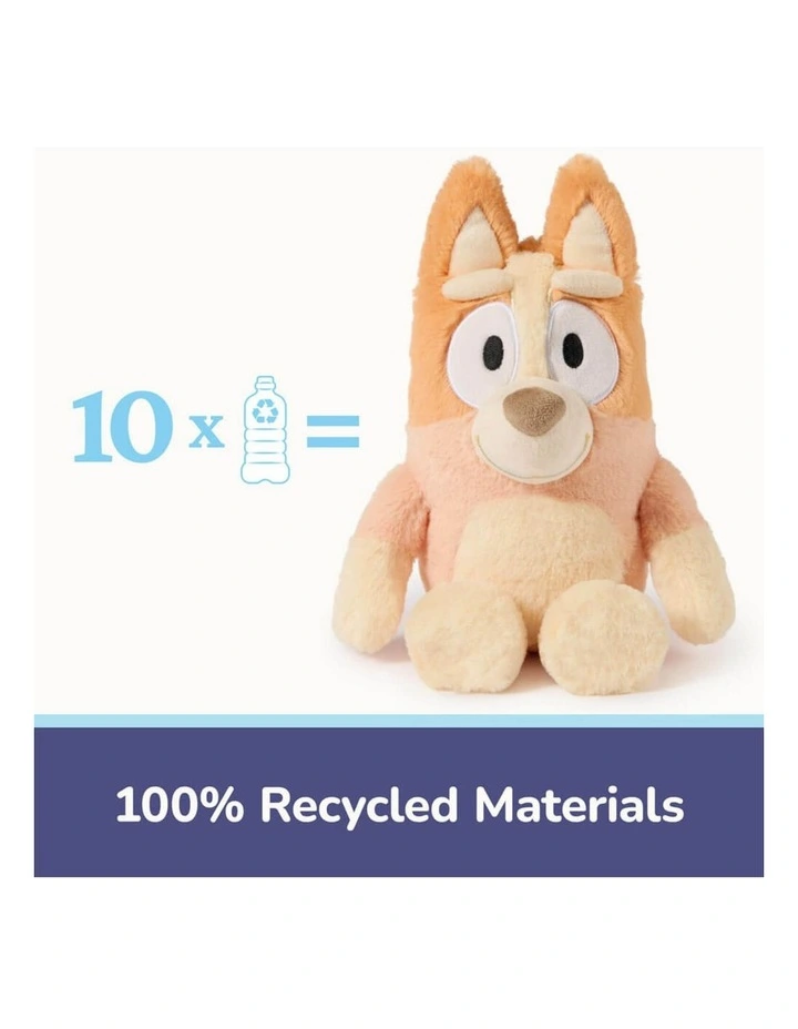Bluey Sustainably Soft Bingo Plush Eco-Friendly Collectible Toy for Babies from Birth image 4