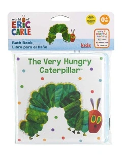 The Very Hungry Caterpillar Vinyl Bath Book, Birth 