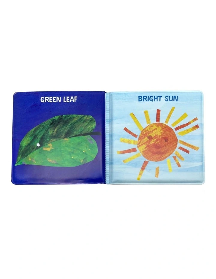 The Very Hungry Caterpillar Vinyl Bath Book, Birth image 3