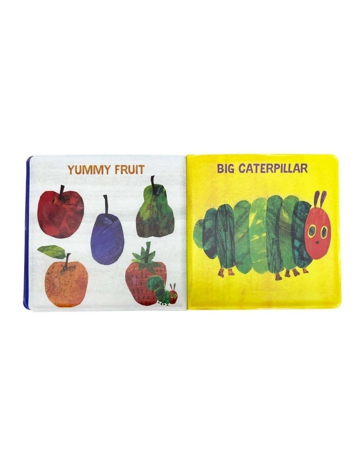 The Very Hungry Caterpillar Vinyl Bath Book, Birth image 4
