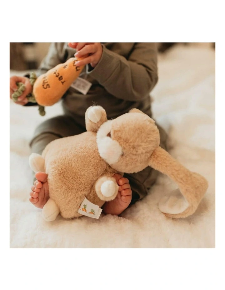 Tiny Standing Nibble Bunny Almond Joy 20cm Plush - Birth  image 5