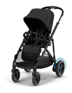 CYBEX e-Gazelle S Pram in Moon Black