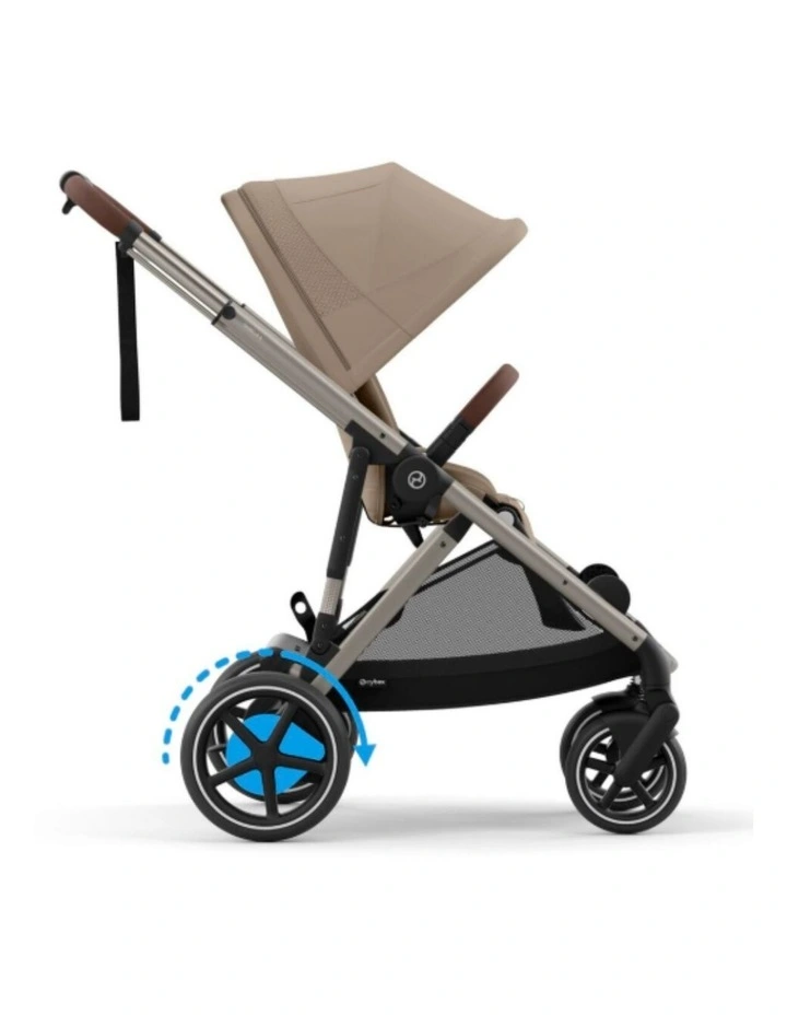 CYBEX e-Gazelle S Pram in Almond Beige image 3