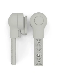 CYBEX LEMO Adaptor & Leg Extension Set in Suede Grey