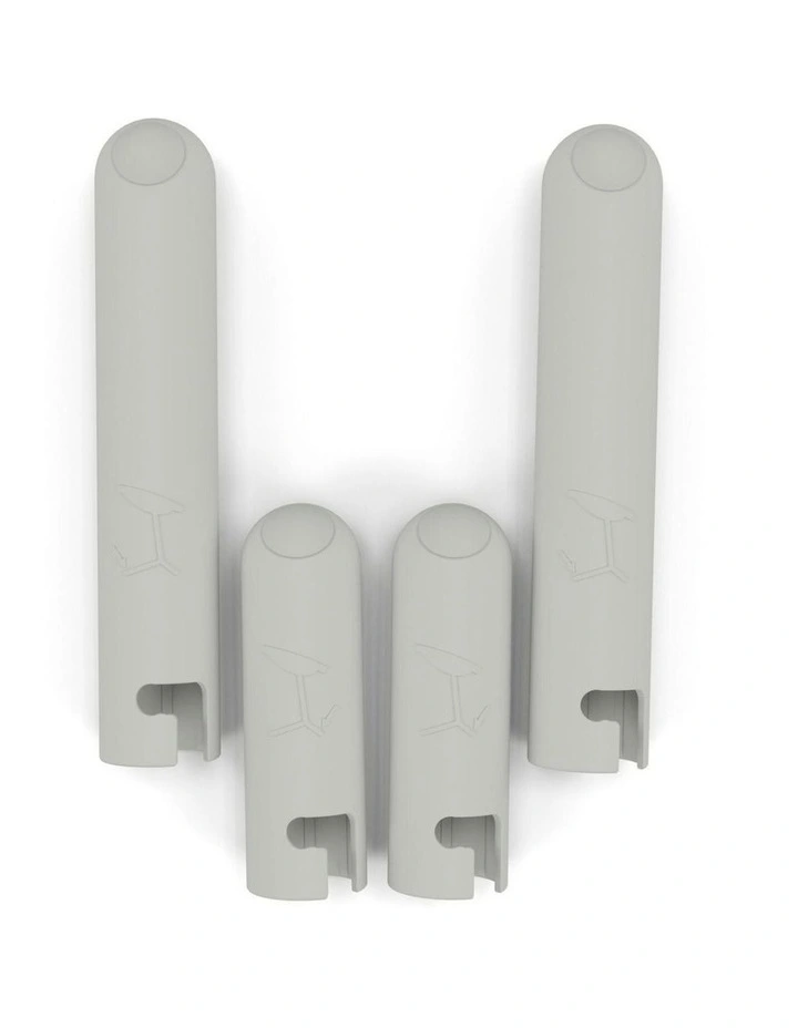 CYBEX LEMO Adaptor & Leg Extension Set in Suede Grey image 2