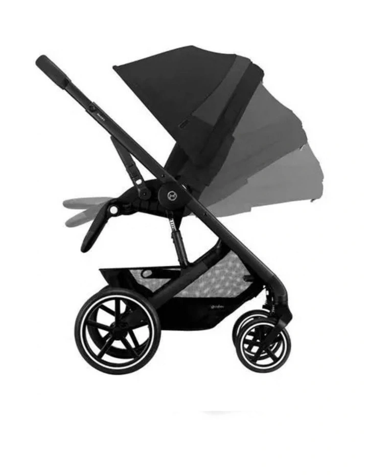 CYBEX Gazelle S Pram in Moon Black image 3