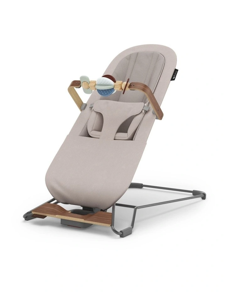 UPPAbaby Mira V2 3-in-1 Bouncer - Townsend (Beige Soft Knit / Walnut) image 1
