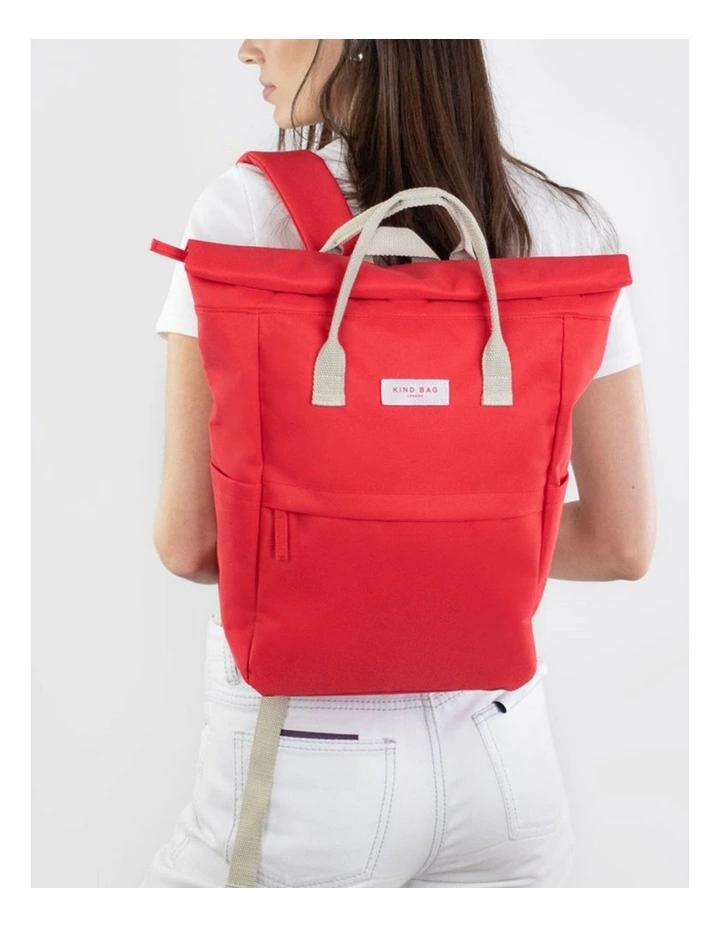 Backpack Medium Poppy Red image 4