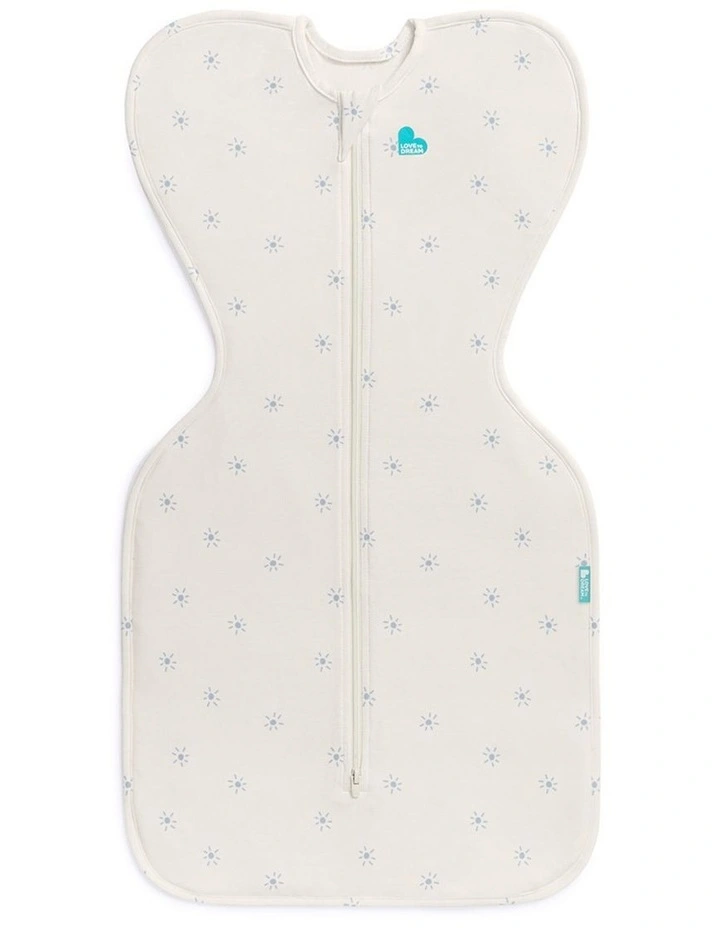 Swaddle Up 0.2 TOG Viscose from Bamboo Sunny Mist Blue image 1