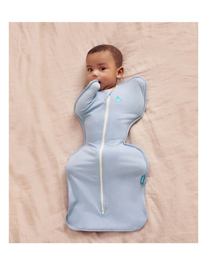 Swaddle Up 0.2 TOG Cotton Soft Blue image 3