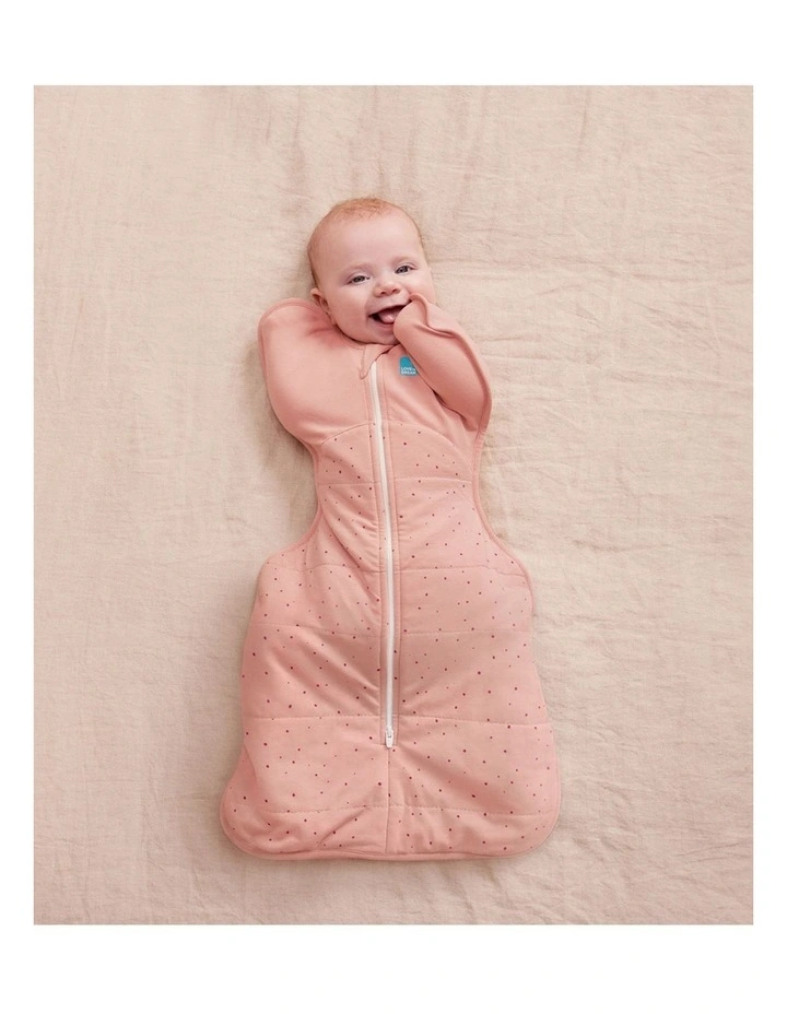 Swaddle Up 2.5 TOG Quilted Cotton Pebbles Rose image 2