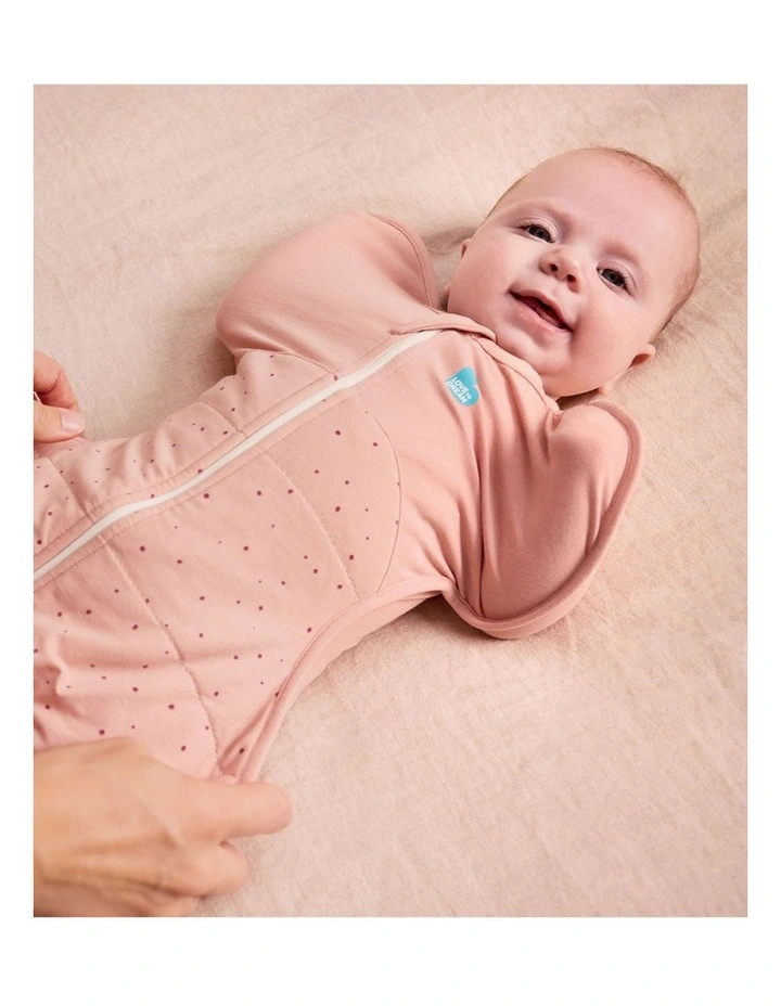 Swaddle Up 2.5 TOG Quilted Cotton Pebbles Rose image 3
