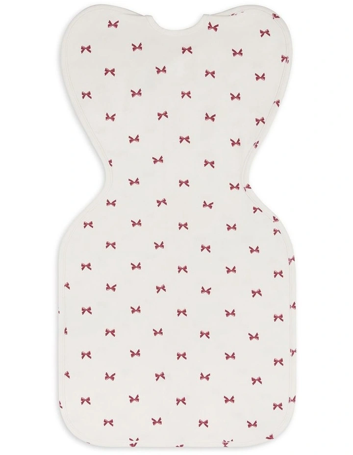 Swaddle Up 1.0 TOG Original Cotton Bows Cream image 3