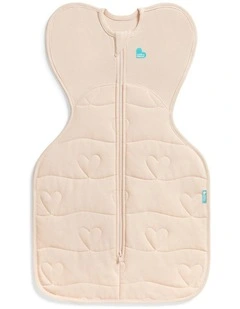 Swaddle Up 3.5 TOG Quilted Cotton Heart Quilting Blush