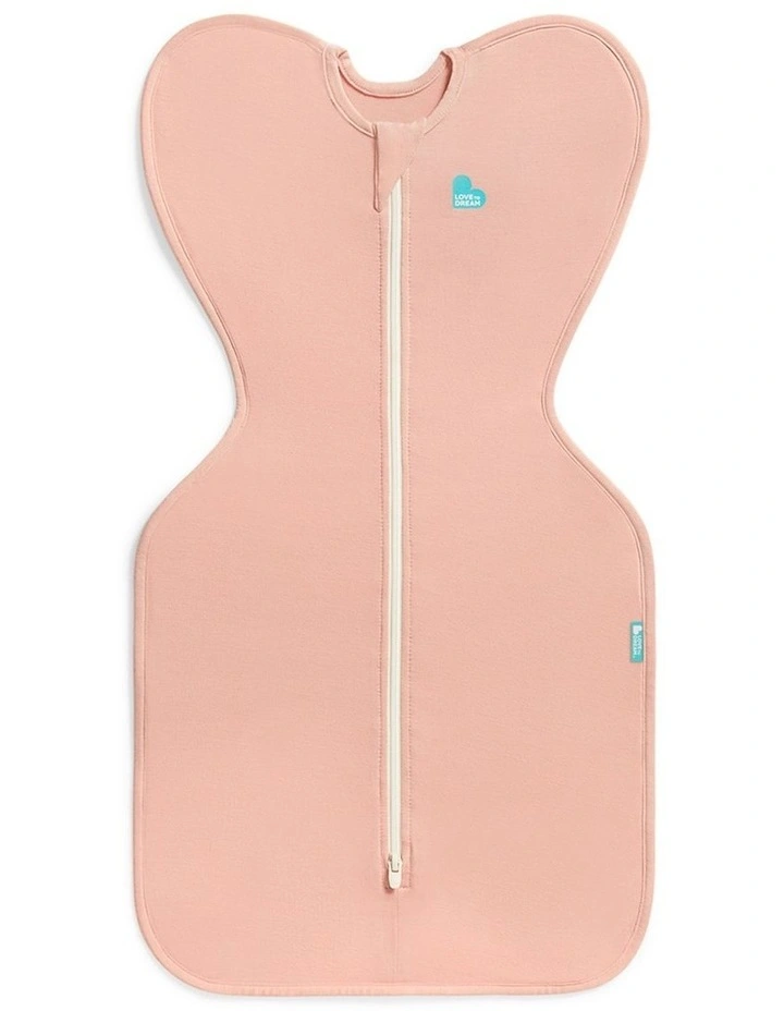 Swaddle Up 1.0 TOG Viscose from Bamboo Light Rose image 1