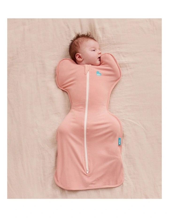 Swaddle Up 1.0 TOG Viscose from Bamboo Light Rose image 2