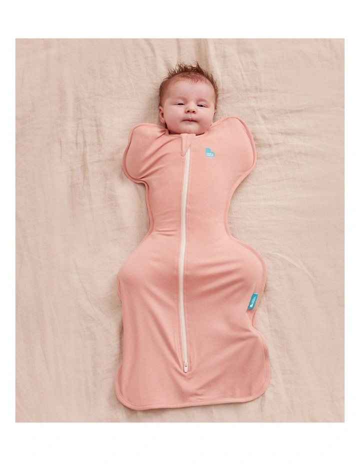Swaddle Up 1.0 TOG Viscose from Bamboo Light Rose image 3