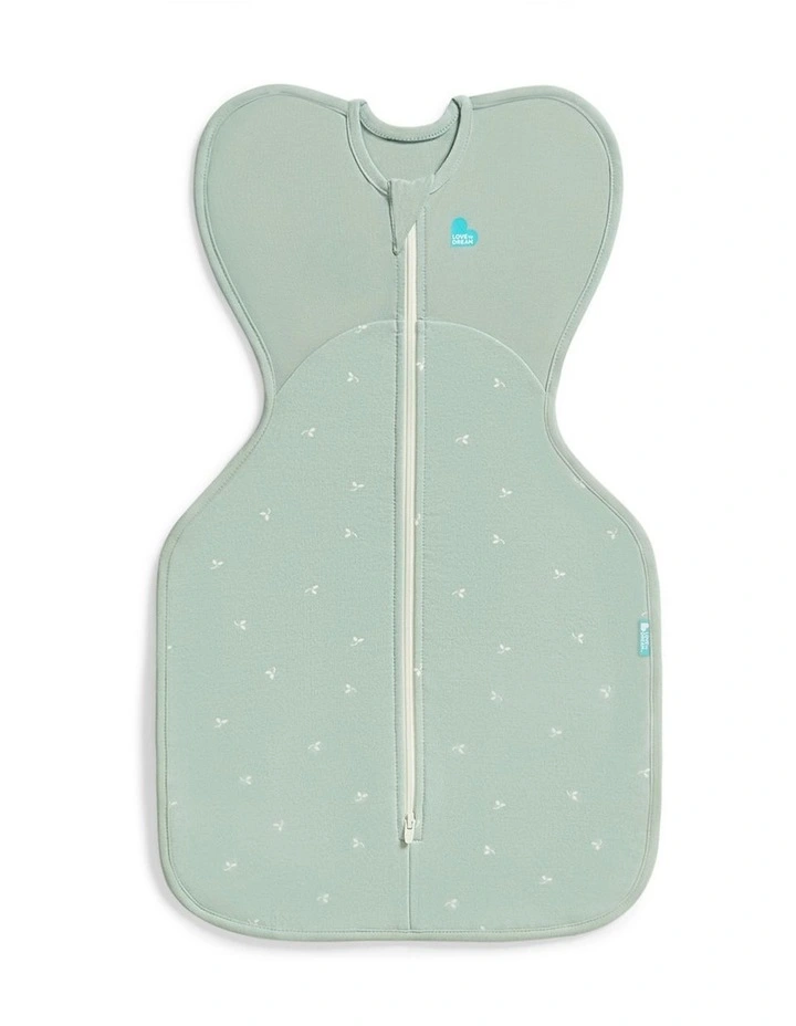 Swaddle Up 1.5 TOG Cotton Fleece Twigs Olive image 1
