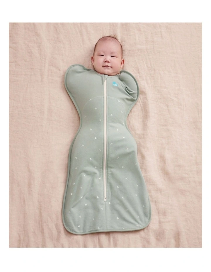 Swaddle Up 1.5 TOG Cotton Fleece Twigs Olive image 2