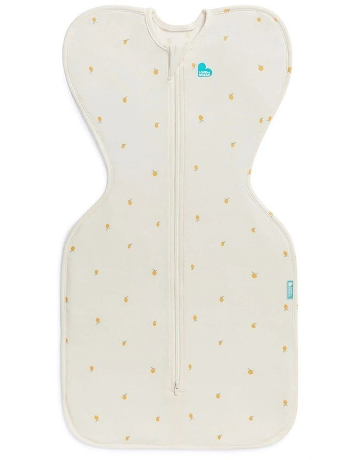 Swaddle Up 1.0 TOG Viscose from Bamboo Lemons Cream image 1