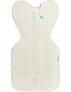 Swaddle Up 1.0 TOG Original Cotton Houndstooth Tan