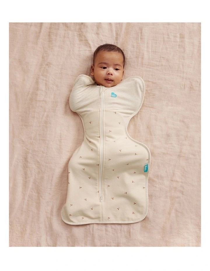 Swaddle Up 1.5 TOG Cotton Fleece Twigs Oatmeal image 2