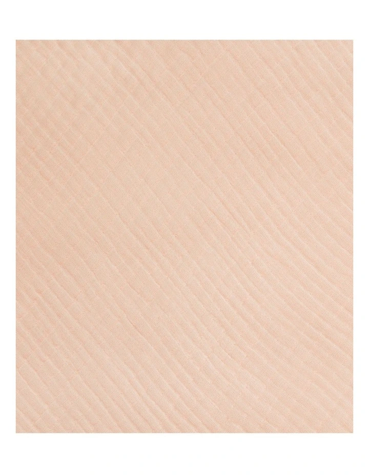 Hooded Towel Muslin Blush image 4