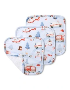 To The Rescue Organic Wash Cloths - 3 Pack