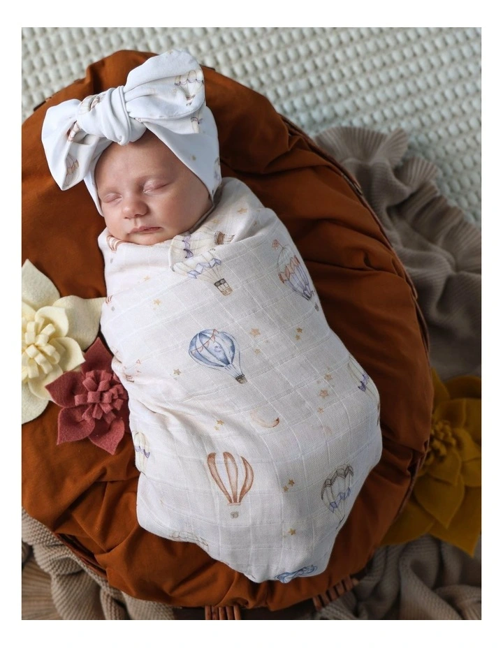 Up & Away Organic Muslin Wrap image 2