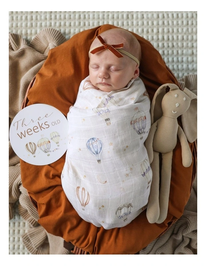Up & Away Organic Muslin Wrap image 4