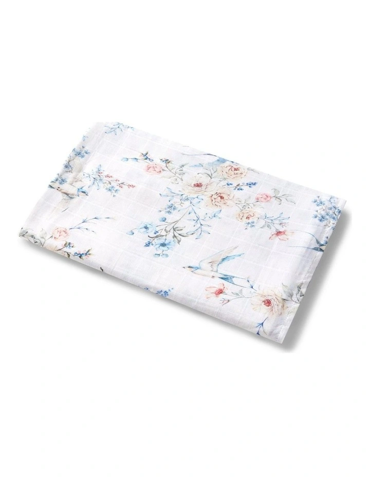 Sweet Swallows Organic Muslin Wrap image 1