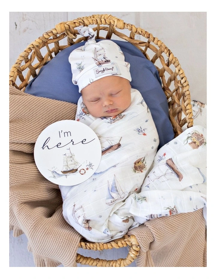 Set Sail Organic Muslin Wrap image 3