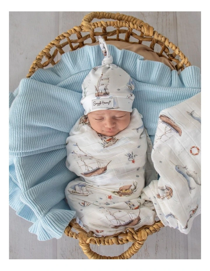 Set Sail Organic Muslin Wrap image 4