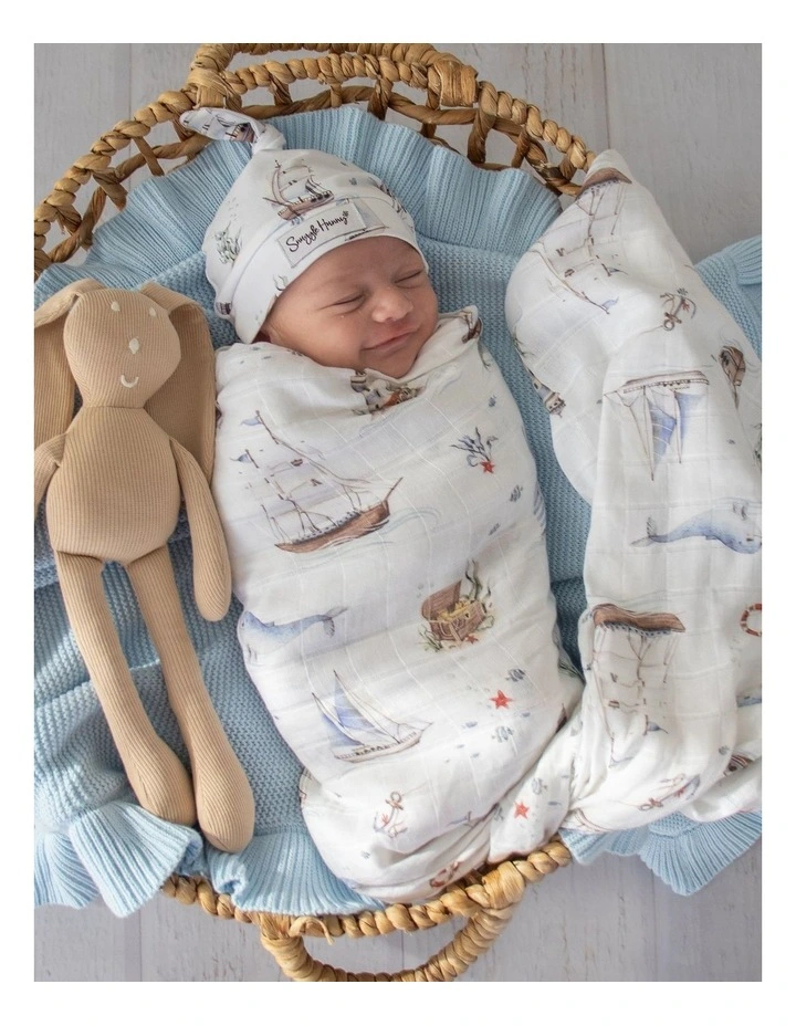 Set Sail Organic Muslin Wrap image 5