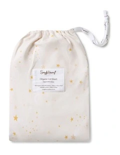Stardust Organic Fitted Cot Sheet