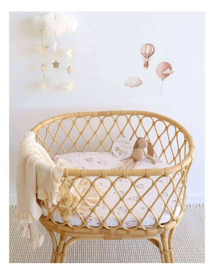 Up & Away Organic Bassinet Sheet / Change Pad Cover image 5