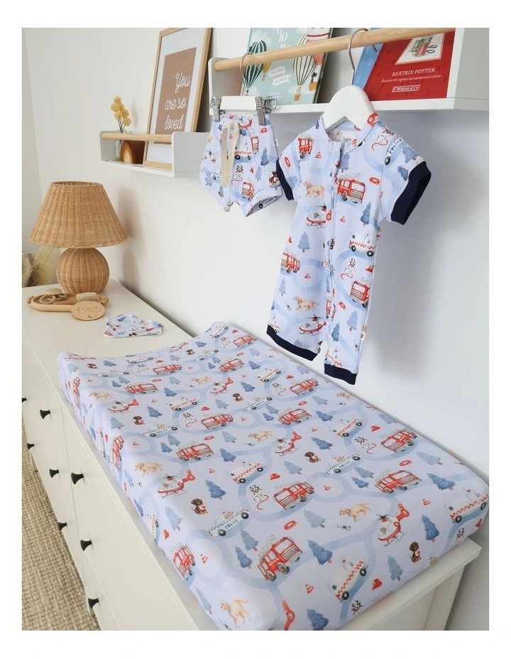 To The Rescue Organic Bassinet Sheet / Change Pad Cover image 2