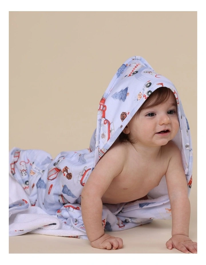 To The Rescue Organic Hooded Baby Towel image 4