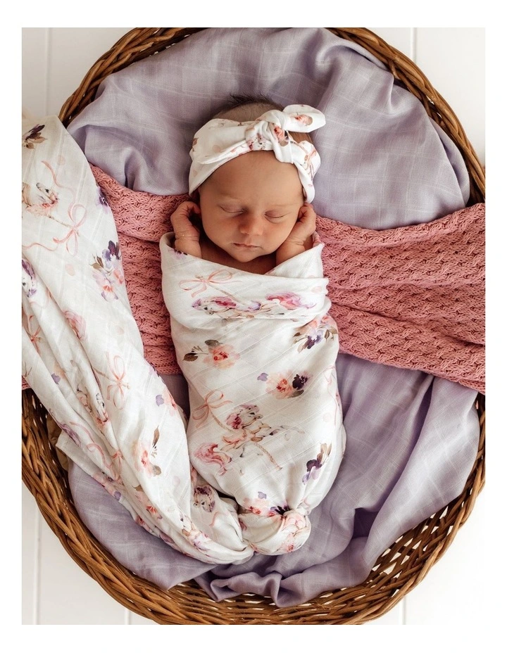 Carousel Organic Muslin Wrap image 2