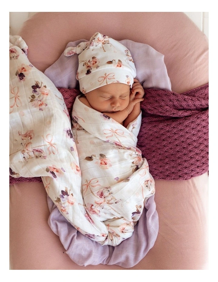 Carousel Organic Muslin Wrap image 3