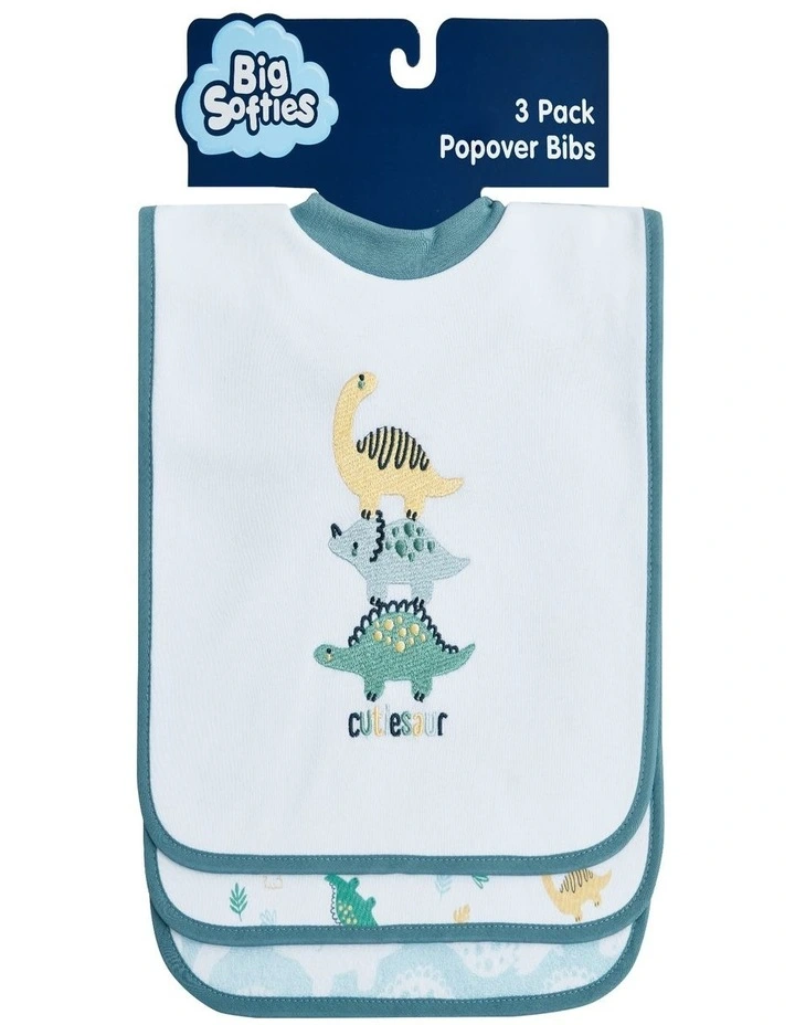 Popover Bibs - Boy (Pack of 9) image 2
