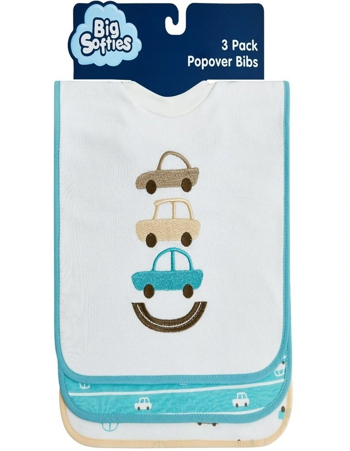 Popover Bibs - Boy (Pack of 9) image 4