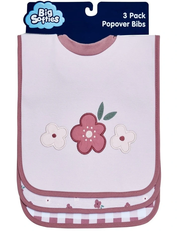 Popover Bibs - Girl (Pack of 9) image 3