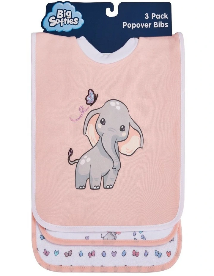 Popover Bibs - Girl (Pack of 9) image 4