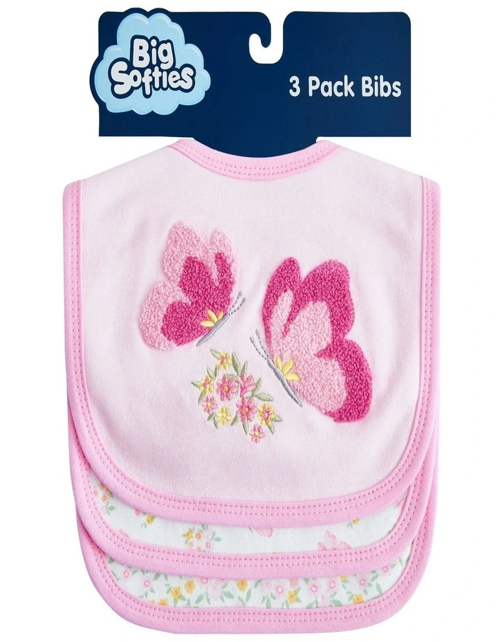 Popover Bibs - Girl (Pack of 9) image 2