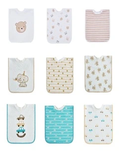 Popover Bibs - Uni (Pack of 9)