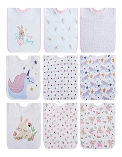 Popover Bibs - Uni (Pack of 9)