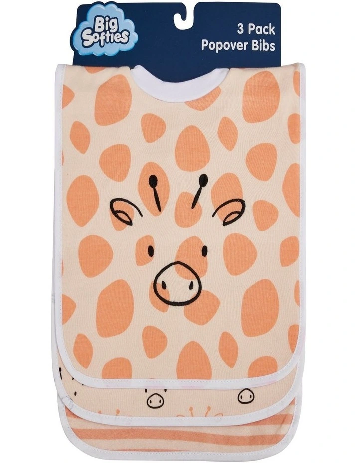 Popover Bibs - Girl (Pack of 9) image 3
