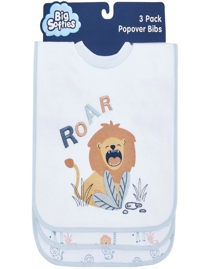 Popover Bibs - Boy (Pack of 9) image 2