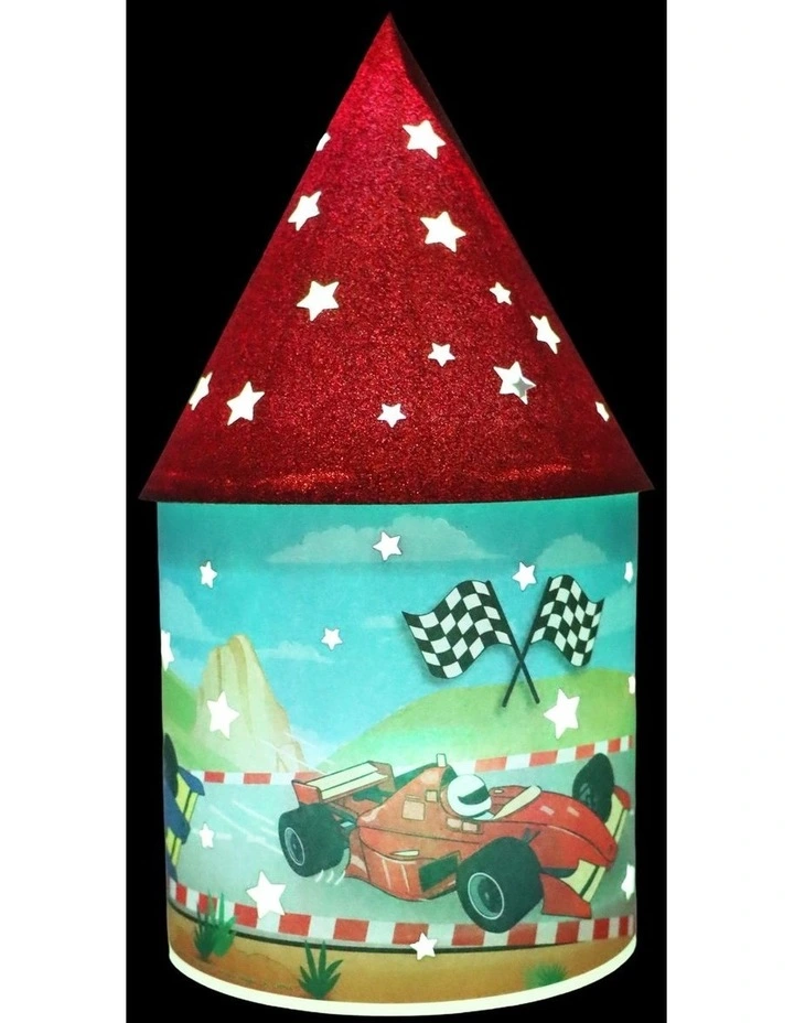 Racing Cars LED Colour Changing Lantern image 2